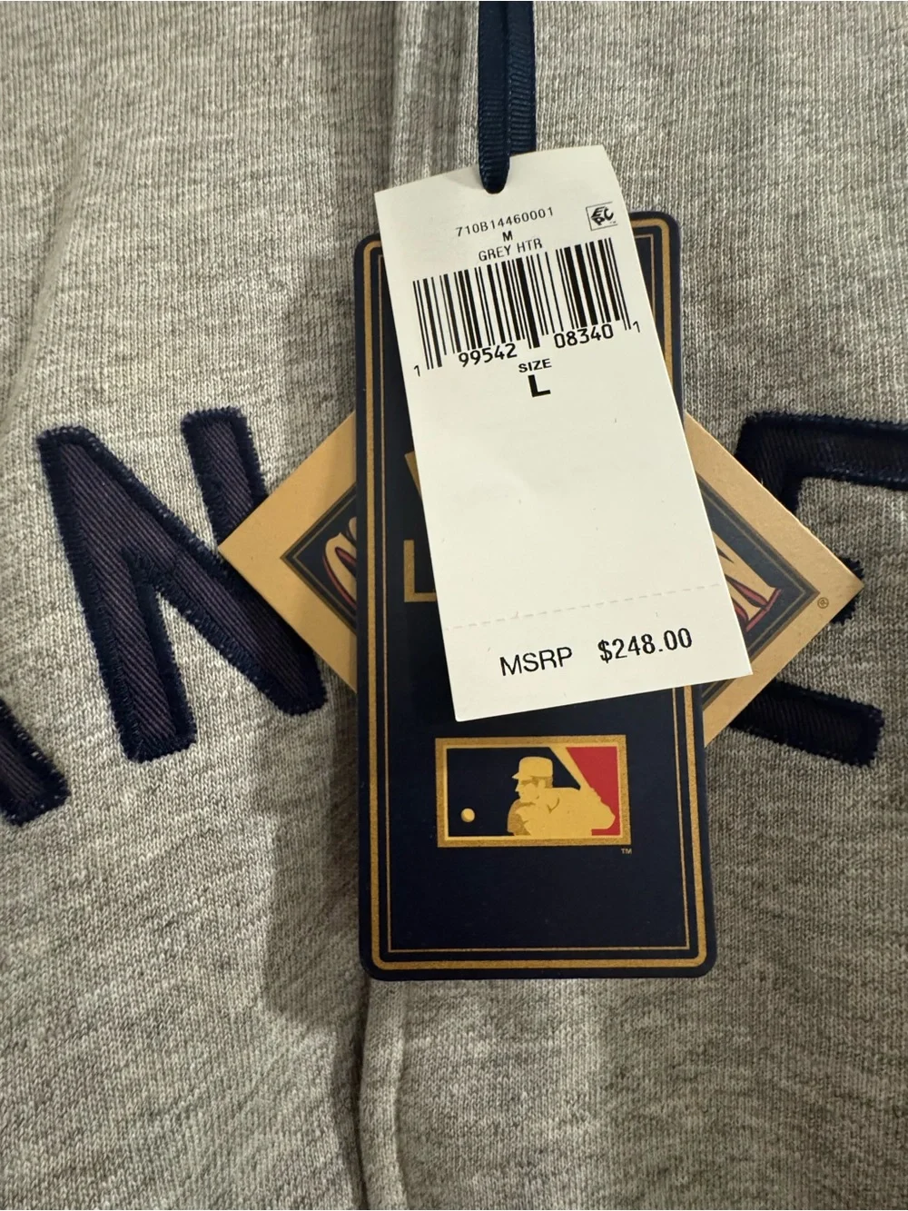 Polo Ralph Lauren Yankees vintage fleece bomber jacket size L